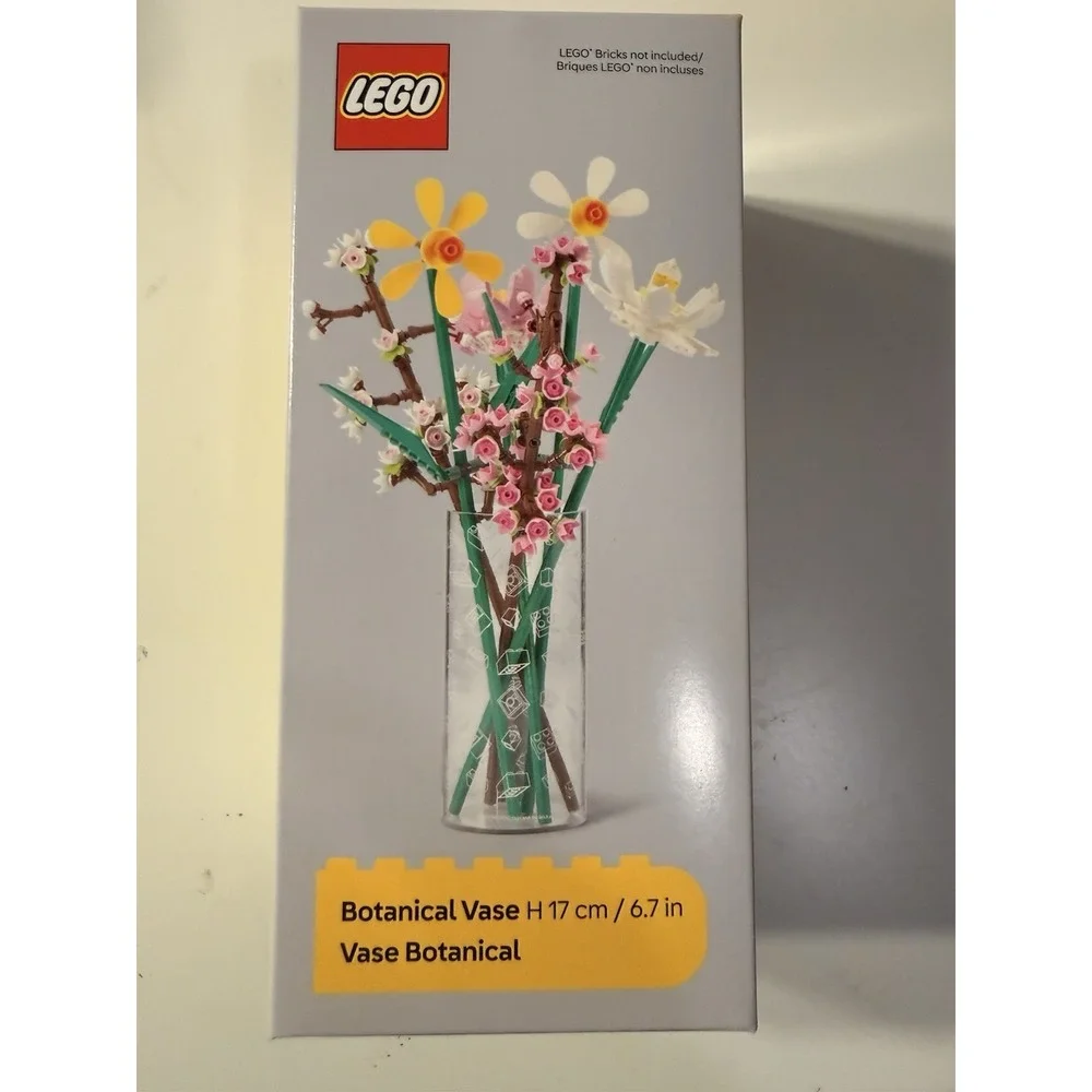 NEW LEGO Botanicals FlowerVase - Bricks Design 5010393